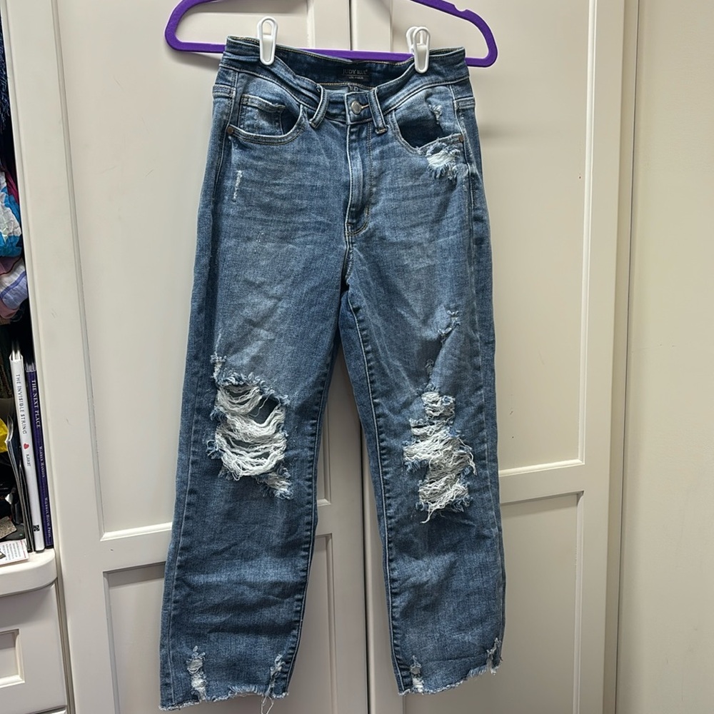 Judy Blue 1/25 Straight Fit Jeans